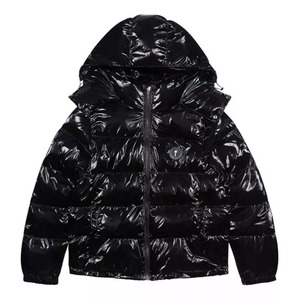 Chaqueta de Invierno para Hombre, Talla Grande, Impermeable, Transpirable, 100% Poliéster, con Capucha, Reversible, Ecológica, Estilo Urbano, con Piel de Zorro, Marca WearsWorld - Product Image 3