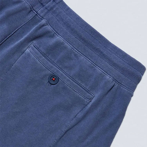 กางเกงขาสั้นกีฬาผู้ชายผ้าฝ้ายยืดหยุ่นระบายอากาศสำหรับออกกำลังกายและฝึกซ้อม แบบสวมใส่สบาย ผลิตตามแบบ OEM ขายส่ง - Product Image 2