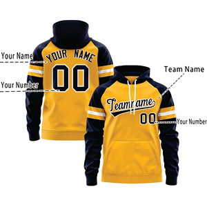 Sudadera con Capucha Personalizada con Estampado por Sublimación para Invierno 2026, Sudadera Deportiva Impermeable con Nombre y Número del Equipo - Product Image 3