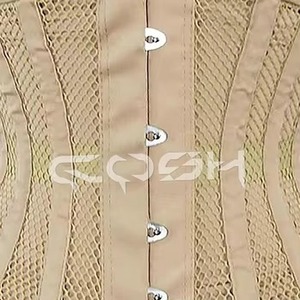 ชุดกระชับสัดส่วนตาข่ายสีเบจระบายอากาศได้ดี  แบบรัดเอวใต้หน้าอก - Product Image 6