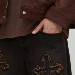 Jeans pour hommes de qualité supérieure, dernier design, 100% coton, vente en gros, couleur, taille et style personnalisés - Product Image 4