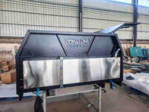 Toldo de Aluminio HR para Camioneta, Resistente, 4x4, Todoterreno, Cabina Doble para Ranger 1800x800mm, Estándar Australiano - Product Image 2