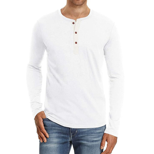 Vente en gros de t-shirts unisexes à col rond en coton 100% à manches longues, t-shirts à manches longues pour hommes, impression personnalisée de t-shirts pour hommes - Product Image 3