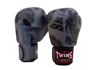 Guantes Negros Estampados con Cierre de Velcro Marrón, los Más Vendidos, para Entrenamiento de MMA y Sanda, de Cuero Sintético Ligero, Personalizables - Product Image 6