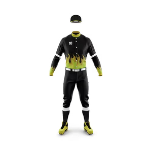 Uniforme de baseball au meilleur prix, uniforme de baseball de qualité supérieure, uniforme de baseball en vente en ligne, uniforme de baseball respirant à séchage rapide - Product Image 4