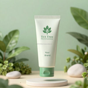 Crème hydratante à l'arbre à thé pour peaux grasses et sujettes à l'acné – Crème hydratante pour le visage régulatrice de sébum avec extrait d'arbre à thé OEM ODM - Product Image 6