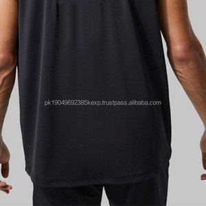 Prix de gros, vêtements en coton, vêtements de sport, débardeur, logo personnalisé, sans manches, séchage rapide, respirant, débardeur pour homme - Product Image 6