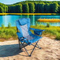 Chaise de pêche pliable en acier inoxydable de conception moderne fabriquée au Vietnam pour une utilisation en extérieur et en jardin, camping