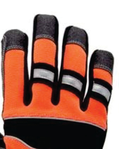 Anti-Slip Leather Safety <b>Gloves</b> Breathable Heat Resistance Textured Fingertips General Purpose Work Protection - Product Image 4