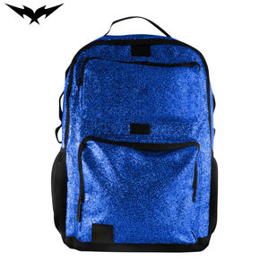 Custom Made Fashion <b>Waterproof</b> Anti-Theft Cheerleader Backpack Glitter <b>Bag</b> Big Capacity High Quality with zipper Closure - Product Image 4