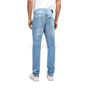 Pantalones Vaqueros para Hombre, Diseño Personalizado, Transpirables, Ecológicos, Diseño Único, Pantalones Vaqueros Más Vendidos al Por Mayor - Product Image 3