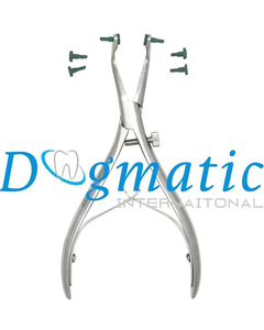 Pinzas Manuales Reutilizables para Remover Coronas Dentales, Acero Inoxidable, Empuñadura Acolchada, Instrumento para Coronas Temporales, Instrumentos Quirúrgicos Dentales - Product Image 4