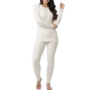Venta al por mayor 2026: Último diseño, estilo y color personalizados, ropa de punto 100% algodón ecológico, OEM, calzoncillos largos para mujer. - Product Image 5