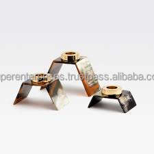 Bougeoir à gobelet en corne unie T-Light Bougeoir votif utilisé pour la décoration intérieure de la maison Cadeau de mariage Décoration de table Bougeoir - Product Image 2