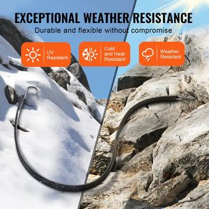 Juego de 10 Cuerdas Elásticas Planas de Alta Resistencia de 36 Pulgadas y 20 mm con Ganchos en S de Acero, Cuerda Elástica de 36 Pulgadas para Control de Carga, Accesorios para Camiones y Lonas - Product Image 3