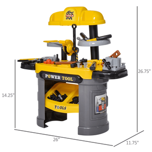 Banc de travail de jeu pour enfants pour ceux qui aiment les outils ! - Product Image 2