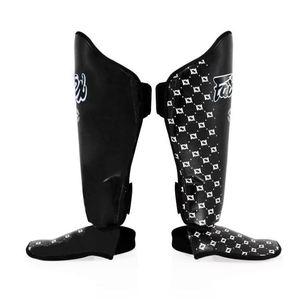 สนับแข้งมวยไทย Fairtex คุณภาพดีเยี่ยม หนัง PU โครงเหล็กคาร์บอนสูง น้ำหนักเบา ป้องกันอย่างมืออาชีพสำหรับผู้ใหญ่ - Product Image 2