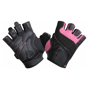 Made IN Pakistan Outdoor Unisex Anti-Skid Breathable Waterproof Lightweight Half Finger Gym <b>Gloves</b> Adjustable Wrist Strap Sports - Product Image 3
