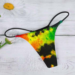 Culottes Hipster en Coton pour Femme, Coupe Bikini Sportive, Taille Basse, Élastiques, avec Impression Personnalisée, Grande Taille, Sous-vêtements Féminins de Qualité Supérieure - Product Image 4