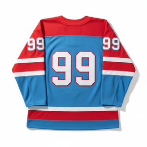 Jersey de Hockey sobre Hielo Personalizado para Hombre, Bordado Tackle Twill, Manga Larga, Ropa Transpirable de Malla - Product Image 2