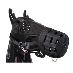 Best Selling Premium <b>Horse</b> Anti <b>Grazing</b> <b>Muzzle</b> High Quality Black Color Equestrian Equipment Made of Durable Nylon - Product Image 2