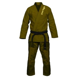 Conjunto de Uniforme de BJJ Premium y Duradero, 550 GSM, 100% Algodón, Tejido Perlado, Logotipo Personalizado, Parches Bordados, Ropa de Artes Marciales, Servicio OEM - Product Image 2