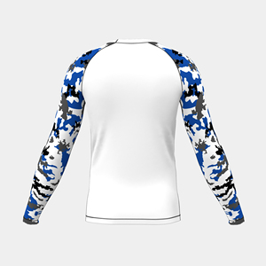 Athletic Rash Guard Long Sleeve <b>Compression</b> Top Moisture Wicking Workout Gear USA Europe Wholesale Trending Wear - Product Image 3