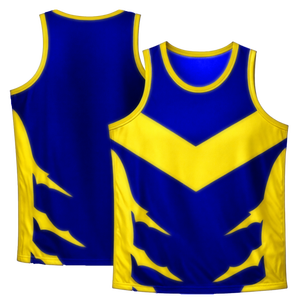 Débardeur de sport pour homme en jersey tricoté respirant et à séchage rapide, imprimé sur mesure, avec strass, pour l'entraînement de basketball (100% polyester) - Product Image 6