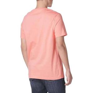T-shirt à manches courtes pour homme, col rond, coupe classique, couleur unie, jersey tricoté décontracté, 100% coton - Product Image 3