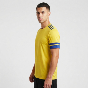 Custom New Breathable 100% Polyester Heat-Transfer Printed Crew Neck Unisex <b>Soccer</b> Jersey Football Kits Full Set Adult Uniforms - Product Image 3