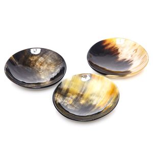 Tazón para Servir Tallado en Cuerno de Búfalo, Duradero, con Colores Naturales del Cuerno y Acabado en Tonos Tierra, Empaque Ecológico, Precio al por Mayor - Product Image 6