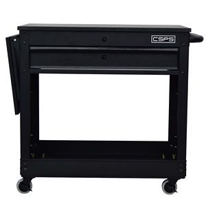 Mesa de Trabajo para Gabinete de Herramientas CSPS de 80.5cm con 1 Cajón, Ruedas Giratorias de Acero Inoxidable, Capacidad de Carga de 135kg, Moderna, OEM/ODM Personalizable, 2 Años de Garantía - Product Image 2