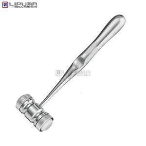 Mead Manual Surgical Orthopedic Instrument with Interchangeable Hammer <b>Plastic</b> <b>Disc</b> Mallet Inserts Safety Standard Compliant MOL - Product Image 4