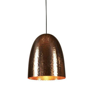 Abat-jour de lampe suspendue en laiton métallique bicolore pour décoration d'intérieur - Product Image 5