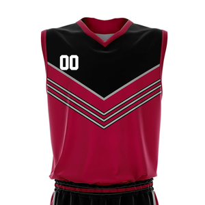 Nouveaux maillots de basket-ball d'été respirants sur mesure, uniformes 100% polyester sans manches, imprimés par transfert thermique à bas prix, en vente - Product Image 6