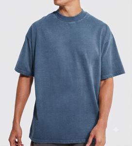 Camisetas de Algodón de Alta Calidad para Hombre, Camisetas Extra Grandes y Resistentes, Camisetas Personalizadas con Estampado para Hombre - Product Image 1
