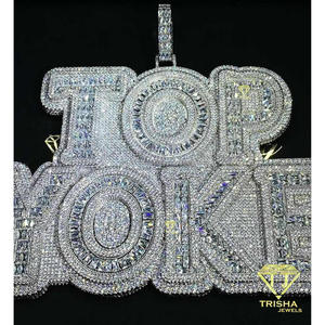 Collier pendentif appareil photo de luxe personnalisé, bijoux hip-hop entièrement sertis, breloque photographie plaqué or 18 carats, moissanite, cadeau unisexe - Product Image 5