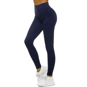 Leggings de yoga en coton biologique personnalisés avec logo, élastiques et chauds pour l'hiver, pour femmes - Product Image 6