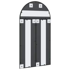 Miroir mural en verre noir de 23,6 x 43,3 pouces avec miroirs de salle de bain en fer thermolaqué - Product Image 5