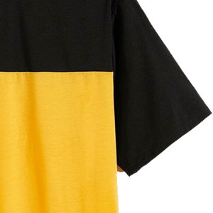 T-shirt pour homme confortable et tendance, imprimé sur mesure, 100 % coton, faible MOQ, coupe ample - Product Image 5