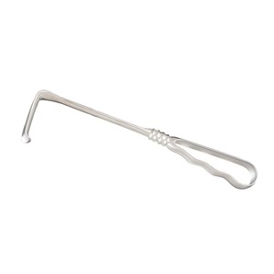 Rétracteur Richardson 24 cm en acier inoxydable orthopédique, instrument chirurgical manuel réutilisable pour la rétraction des tissus profonds, Hermann - Product Image 3
