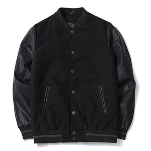 Blouson universitaire d'hiver personnalisé pour homme – Vente en gros, vierge, avec logos brodés en chenille, 100 % laine, coupe-vent et respirant - Product Image 1