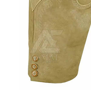 Pantalones Cortos de Cuero Bávaros Lederhosen para Hombre 2026 con Color Personalizado para Disfraces 2026 - Product Image 5