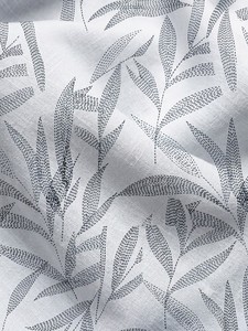 Chemise décontractée à manches longues pour homme, imprimée, col rabattu, manches longues, respirante, en coton et lin, style été - Product Image 5