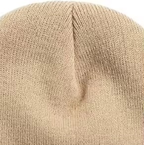 <b>Winter</b> Warm Unisex Solid Color Plain Custom Embroidery Logo Acrylic Blank Cuff Knitted Beanies Caps For Men Jacquard <b>Hat</b> - Product Image 5