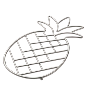 Trivet de Acero Inoxidable con Forma de Piña, Resistente al Calor, para Ollas, Alfombrilla para Mesa de Cocina - Product Image 2