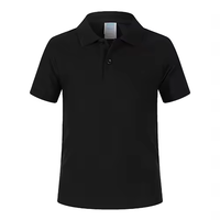Polo de Verano para Niños 100% Algodón Piqué, Bordado Personalizado, Uniforme Escolar, Servicio OEM DHL