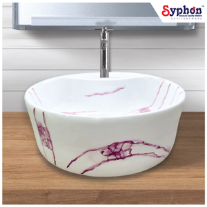 Lavabo de Cerámica Redondo con Acabado Pulido de Primera Calidad, Venta Mundial a Precios Competitivos al por Mayor - Product Image 1