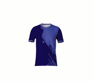 Personalized Short Sleeve Sublimation Printed Front Logo Lightweight Polyester <b>Athletic</b> T-Shirt - Product Image 1