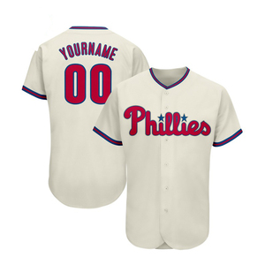 Wholesale Men's Baseball Jerseys Premium Quality Custom Printed 100% Polyester Breathable Sports Uniform Custom Team Names Logos - Product Image 1